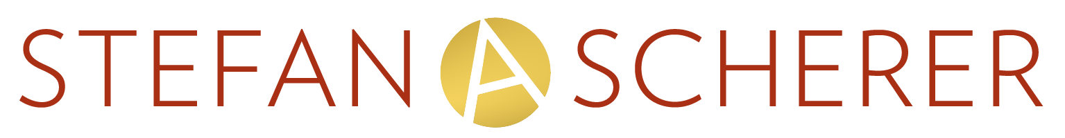 Stefan A. Scherer: Professional Keynote-Speaker, Coach, Mentor, Das Logo in Gold